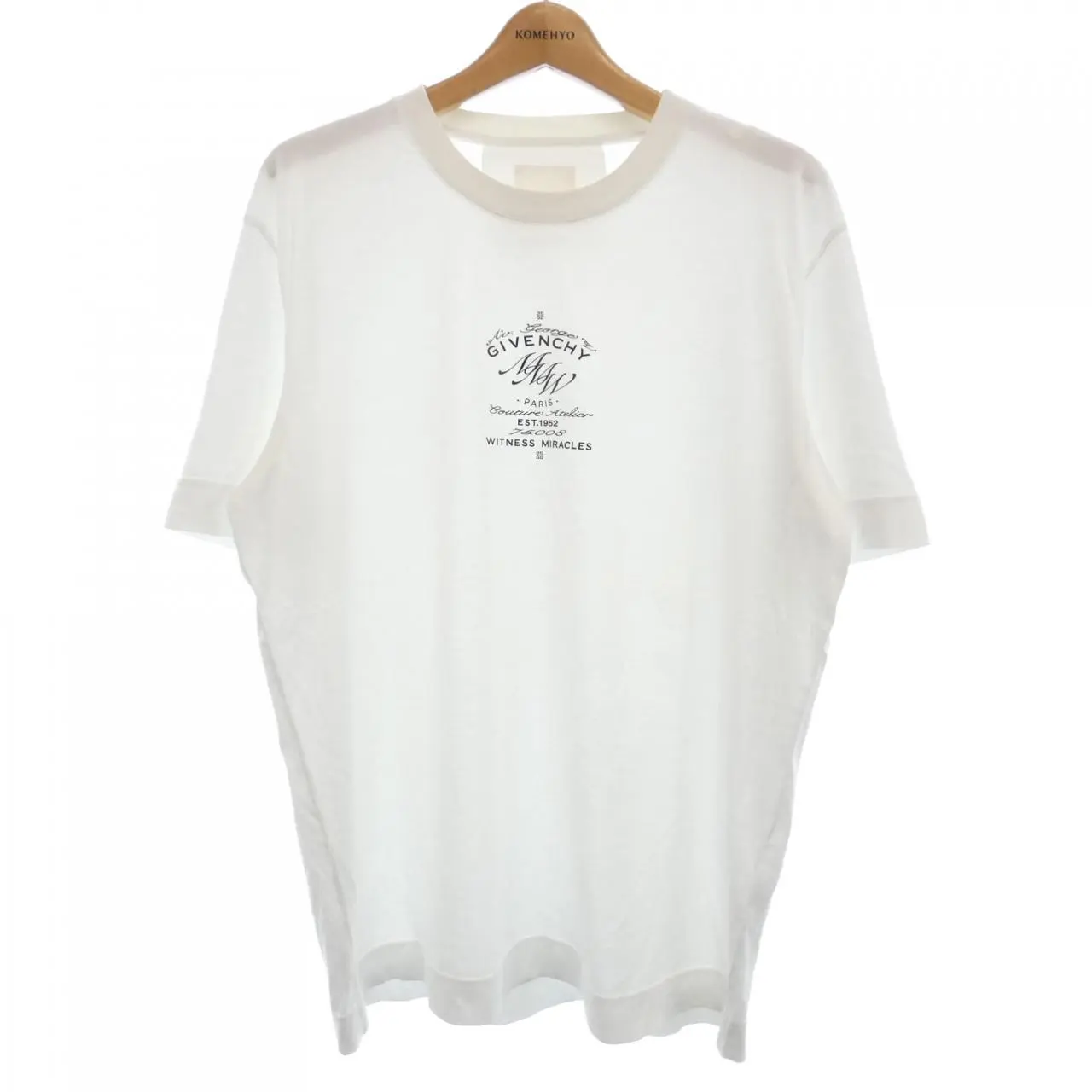 Pre-owned GIVENCHY Cotton Small Leather Goods T Shirt