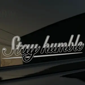 Stay Humble Vinyl Decal