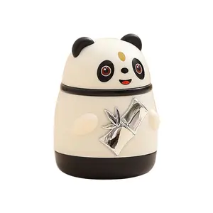 New Panda Design Toothpick Box Automatic Pop Up Creative National Trendy Dispenser for Home Kitchen Christmas Gift