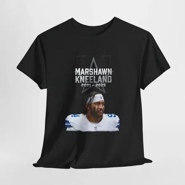 Football Fan RIP Marshawn Kneeland Dallas Cowboys Tee, Unisex T-Shirt, Sports