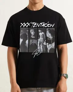 Vintage Tentacion Music Graphic Tee, Retro Hip Hop Streetwear Shirt