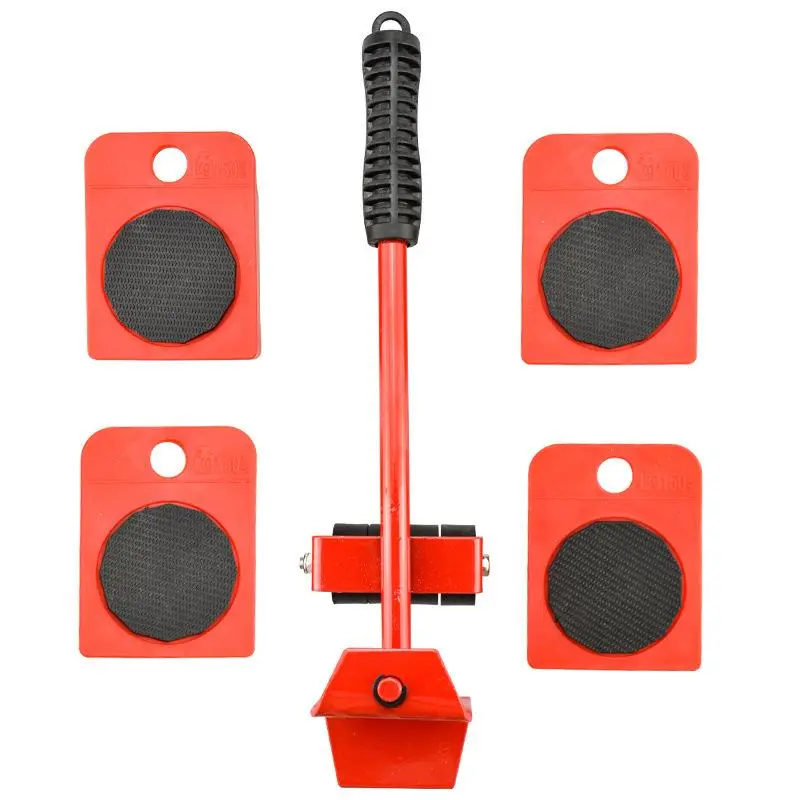 5-Piece Mobile Moving Tool Set, New Heavy-Item Moving Essentials for Convenient Relocation