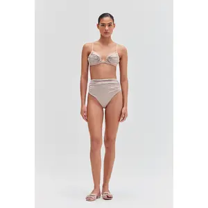 PATBO X CAMILA COELHO DUNE BUZIOS JERSEY HIGH WAIST BIKINI BOTTOM
