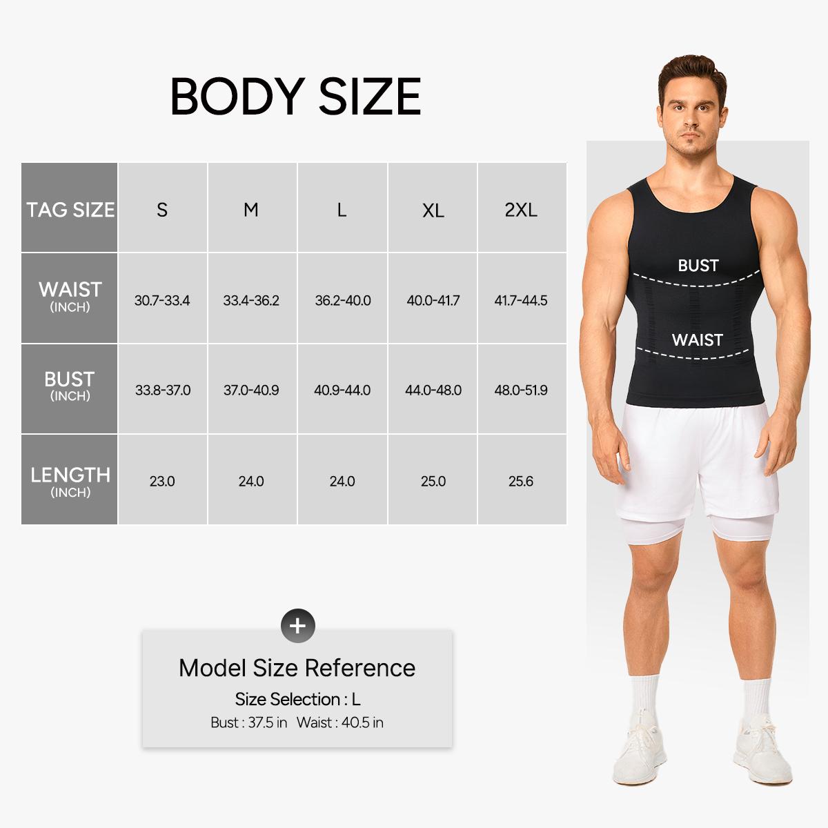 【Nebility】 Men's Shapewear Compression Tank Top Seamless Stretched Casual Bottoming Vest Wife Beater Shirt SpringStatements