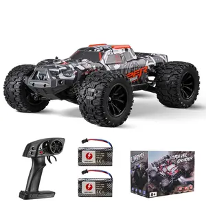 fathersdaygift  VEVOR Remote Control Car, 1: 14 Scale RC Car for Kids, All Terrain 4WD Off-Road Monster Truck with 45 Wheelie 2 Batteries, 38 km/h High Speed Hobby Racing Car - Ideal Gift for 8+ Years Kids