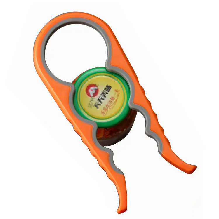 4-in-1 Multicolor Manual Kitchenware Tool - Adjustable Portable Tight Grip Manual Opener for Weak Hands, 1-Handed Beverage Can & Bottle Opener (Yellow, Green, Orange), Beverage Can Opener, Bottle Openers