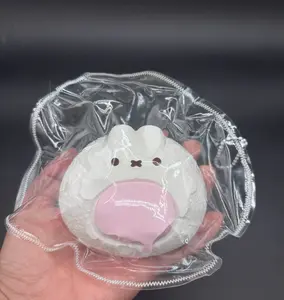 Water x cream large super soft pink bunny taba Taba squishy toy