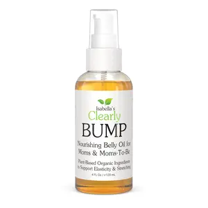 BUMP, Organic Belly Oil for Women | Firming and Soothing Body Oil to Encourage Elasticity and Support Skin Throughout Pregnancy, Postpartum, Maternity