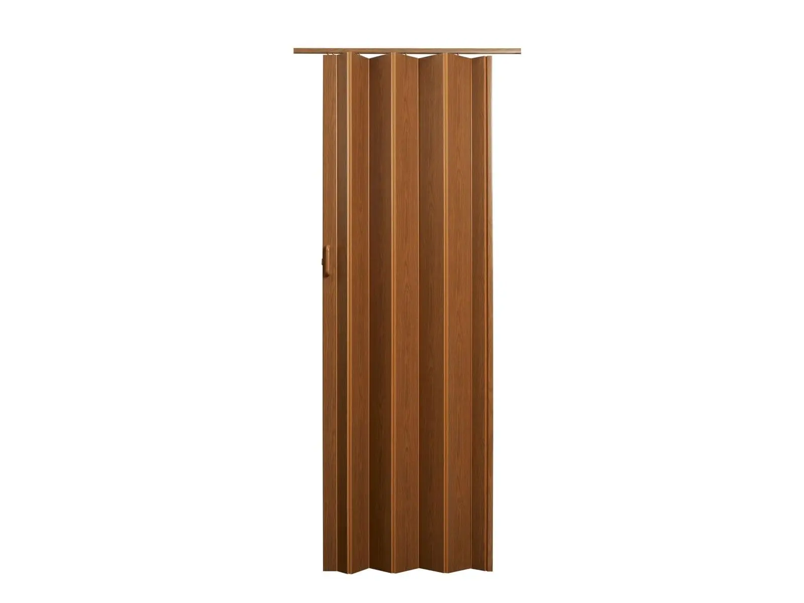 Fruitwood Encore Hollow Core Accordion Door with Double-Wall Vinyl Panels, 36 w x 80 h in, Easy-Install Hardware, Home Improvement Doors