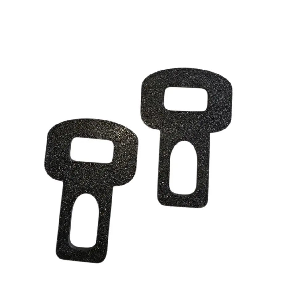 Satisfying Click Seatbelt Buckle Keychain | Novelty Fidget keyring Bag Charm | Durable PETG Plastic  | Cute Multi-Color Car Accessories Gift for Men Women Dog Owners | 2-Pack Options Stocking Stuffer