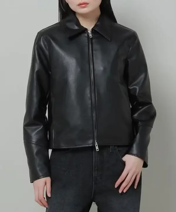 #9086 VEGAN LEATHER JACKET