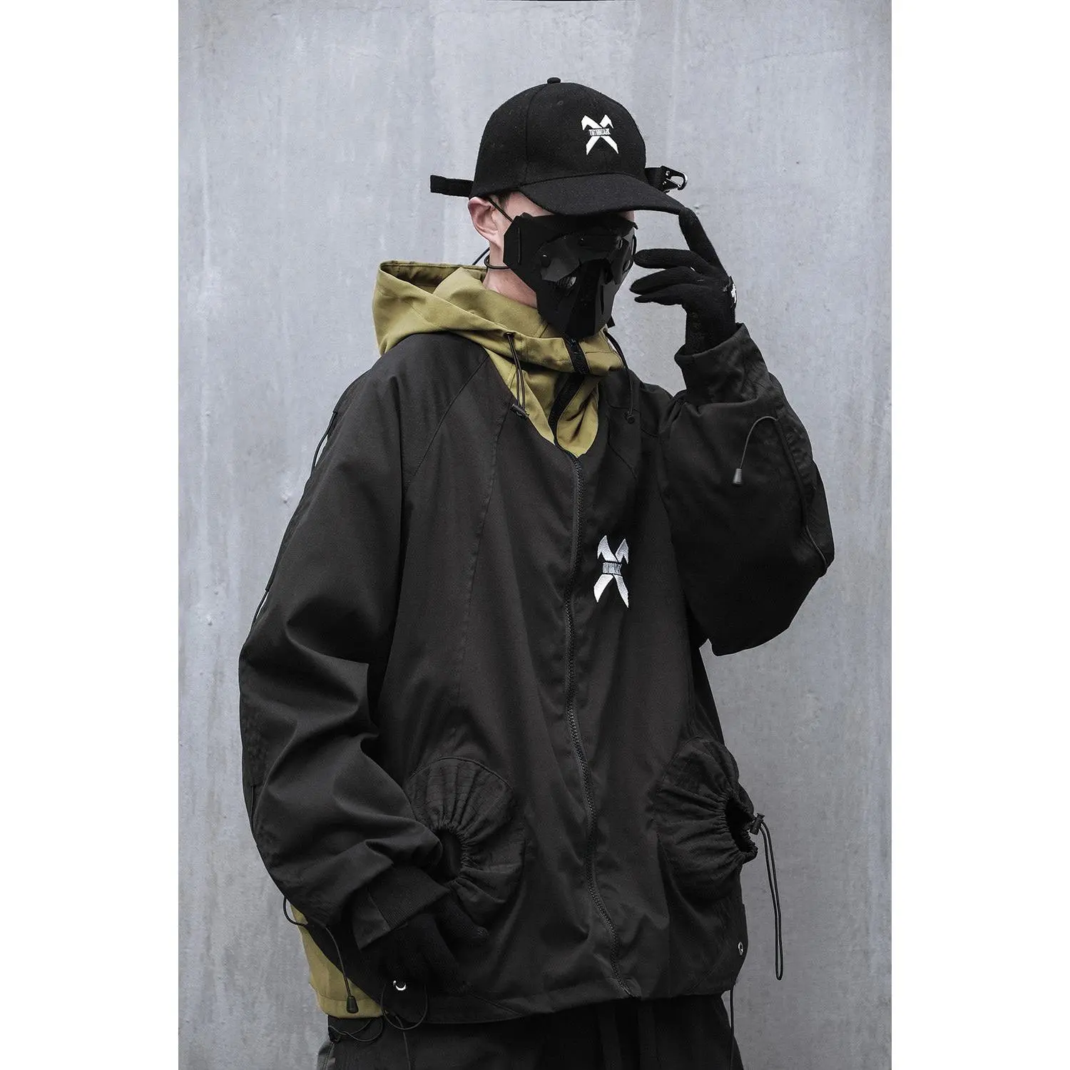 HiJ14 Black Industrial Climber Jacket