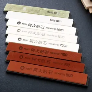 Professional Grade Knife Sharpening Stone Set - 1-6 Pcs, 180-3000 Grit Wet Stones for Kitchen Knives, Non-Slip Fixed Grinding Tools with Rust-Resistant Multi-Functional Edge Restoration System