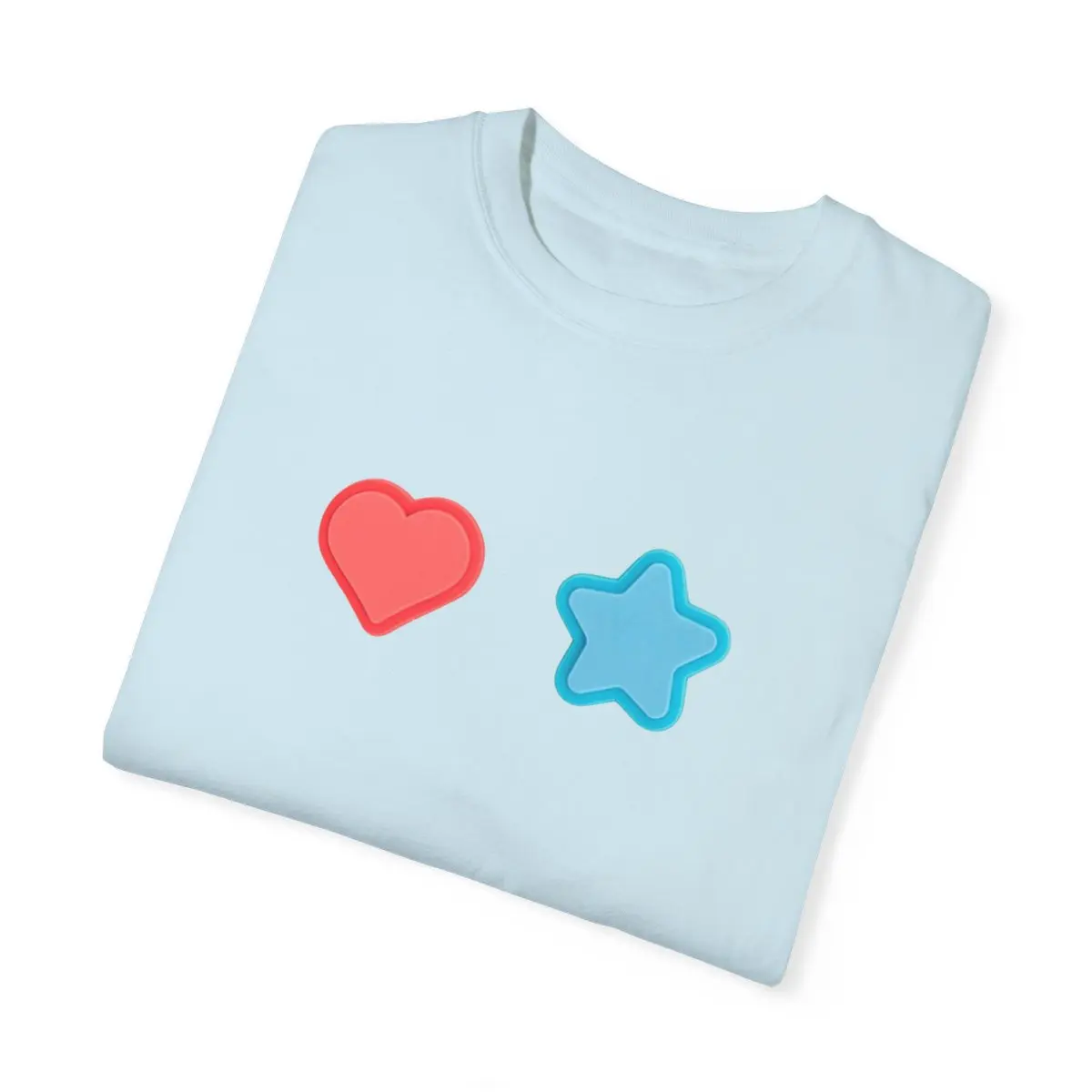 NewJeans K-POP HEART STAR TOKKI BUNNY LIGHTSTICK LOGO SHORT SLEEVE T SHIRT