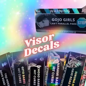 Sorcerer Car Visor Stickers