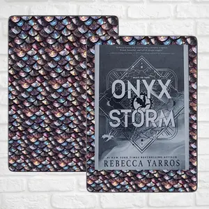 Iridescent Dragon Scale Kindle Skin | Kindle Decal | Kindle/ E-Reader Accessory | Bookish Gifts | Fourth Wing | Onyx Storm Decal