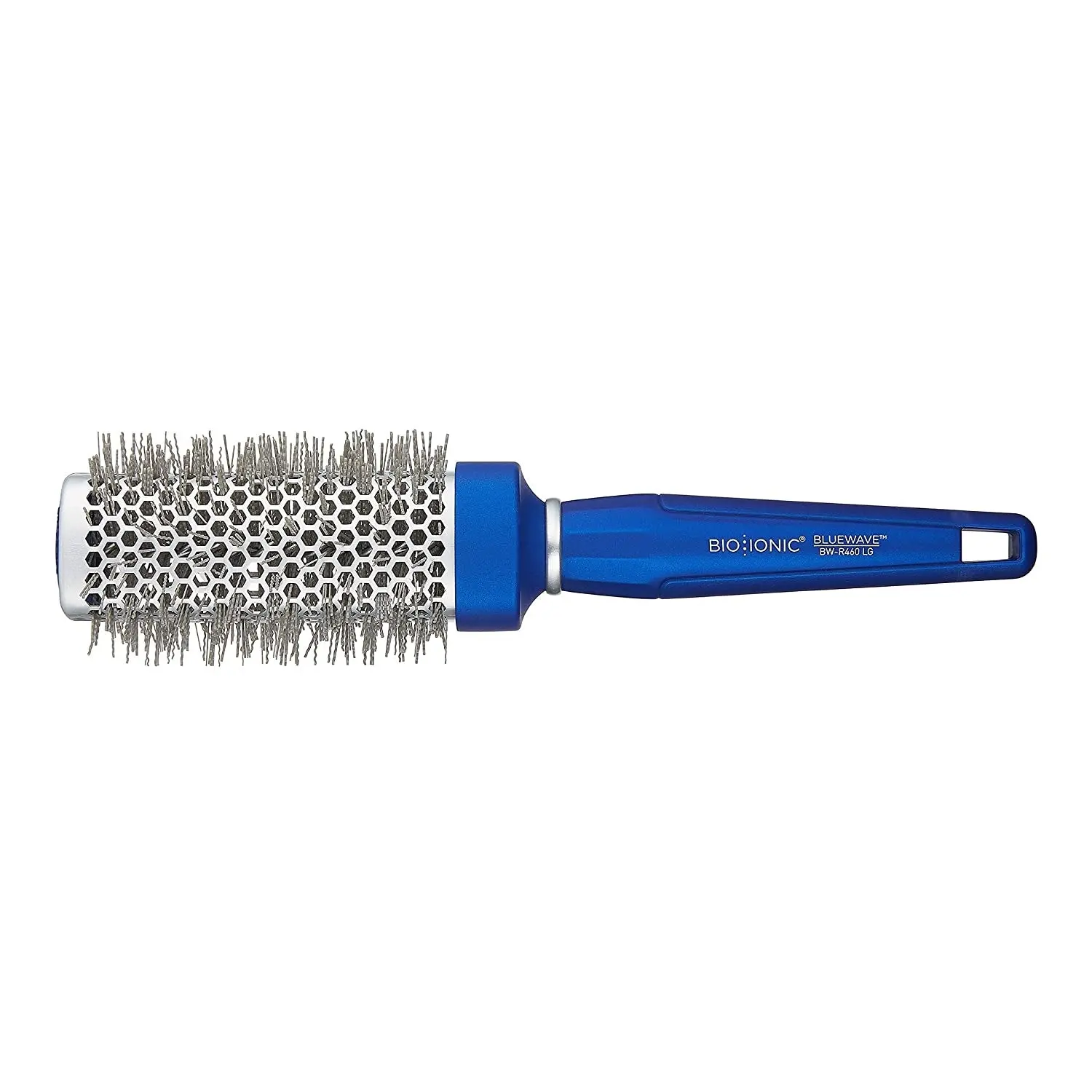 Bio Ionic BlueWave NanoIonic Conditioning Hair Brush - Large 1.75" Styling & Volume Brush for Haircare & Styling, Styling Brush
