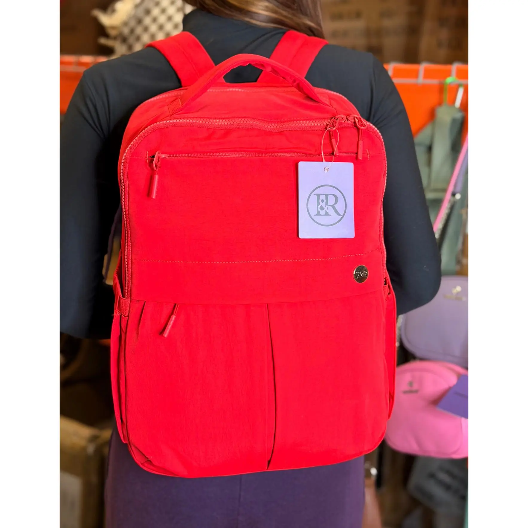 The Iris Backpack (#9012) Expandable Unisex Backpack - By 