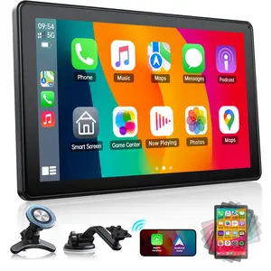 【Valentines】VOLAM 7-inch Wirelesss CarPlay Screen,supports landscape and portrait display compatible with carplay/Android Auto,supports AUX/Bluetooth/speaker output,suitable for upgrading older car models,in-car audio playback travel navigation