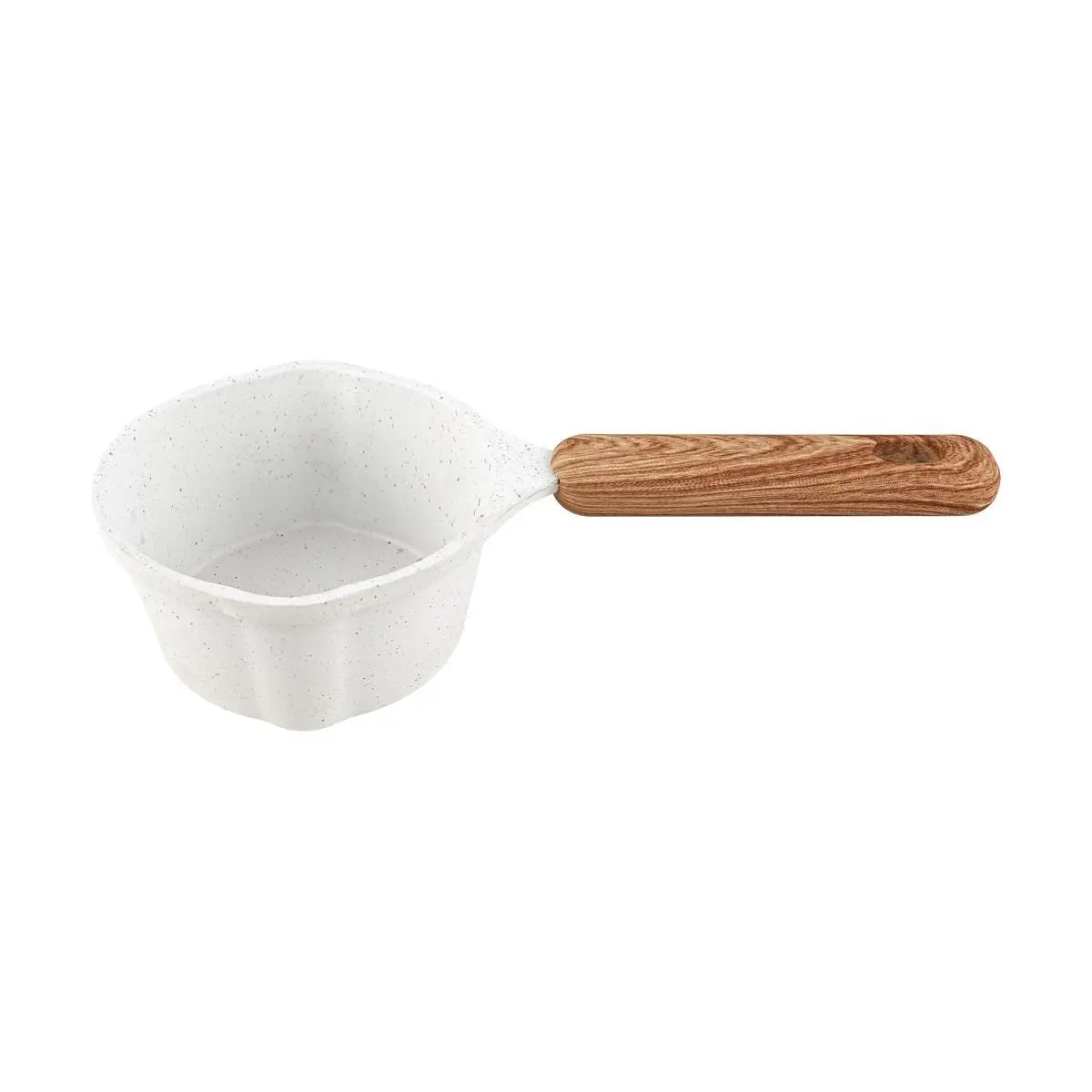 KAWASIMAYA Oil Pot, Non-stick Pan, Mini Fried Egg Pan, Hot Milk Pot, 8.45 fl oz