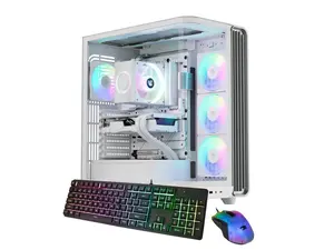 iBUYPOWER Trace Gaming PC Desktop Computer Intel Core Ultra 7 265F CPU, NVIDIA GeForce RTX 5060 8GB GPU, 32GB DDR5 RAM, 1TB NVMe SSD, Windows 11 Home, Keyboard, Mouse  White