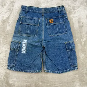 Carhartt NOS Vintage Men's Short Size 28 0042 with Cargo Pockets and Classic Denim Design