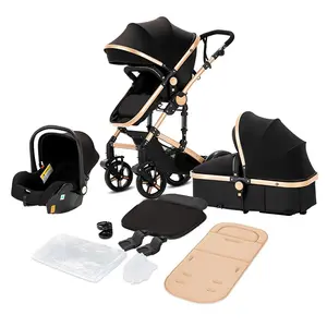 An  poussette bebe 3 en 1 Baby stroller baby newborn items Baby stroller for newborns Light str oller  for newborn baby