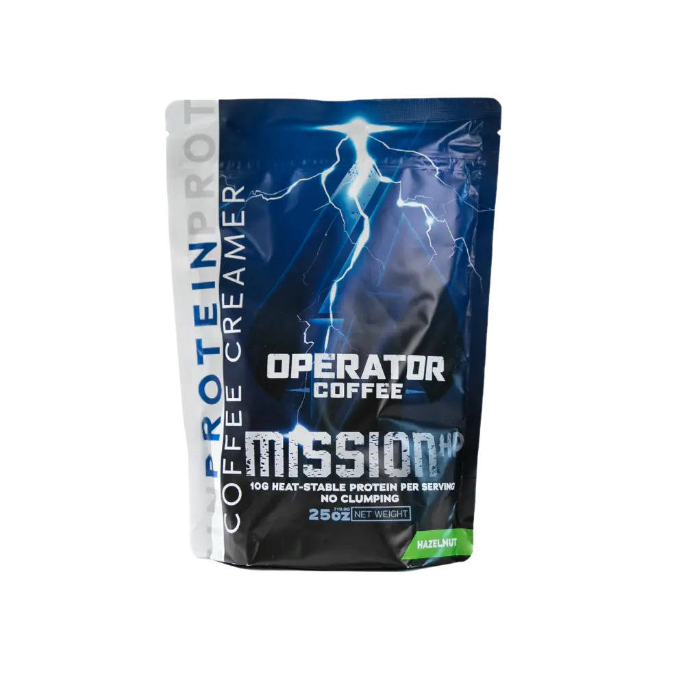 Operator Mission HP Protein Coffee Creamer – Hazelnut