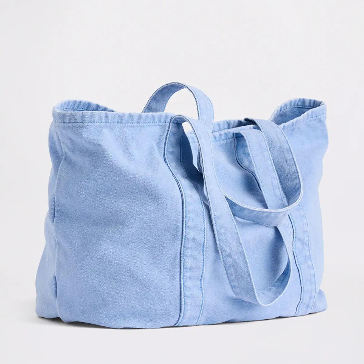 GAP Vintage Logo Tote Bag Unisex – Large Canvas Shoulder Bag, Casual Streetwear, Everyday Carry, School Work Travel Bag