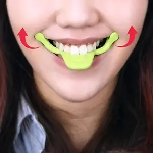 Charming Smile Silicone Face Trainer, Non-Toxic Muscle Tightening Beauty Tool, Perfect Smile Builder, Facial Exercise Equipment, Contour