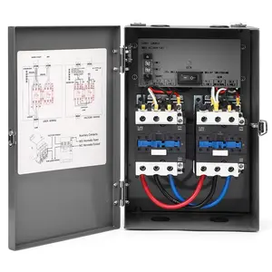 RV Transfer Switch, Automatic Transfer Switch, 50 Amp Transfer Switch 120/240 VAC, Weather Resistant & Safe Inverter with Transfer Switch for RV, Speedboats