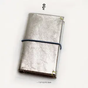 Genuine Leather Hand-portable Pocket M3 Notebook