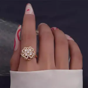 【AS】Zirconia Diamond Rings - Self Pick