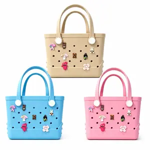 All-in-One EVA Tote Bag for Women Lightweight, Waterproof & Spacious, Perfect for Beach, Gym, Work & Picnic Stylish, Durable & Customizable Large Carry