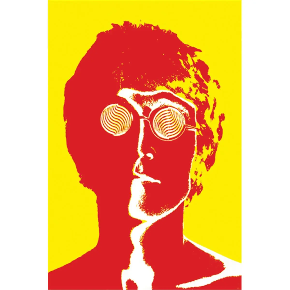 Hot Stuff Enterprise Z106-24x36-NA John Lennon Pop Art Wall Decor Poster, 24x36 in