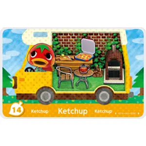 Ketchup - Villager NFC Card for Animal Crossing New Horizons Amiibo