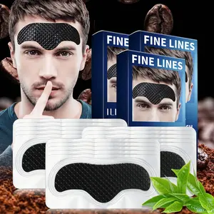 3 boxes of Black Energy forehead patch, fade forehead wrinkles, moisturizing, collagen mask, men's mask, men's gift