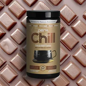 Perk Chill Evening Drink Mix with Protein Collagen Magnesium & Zinc Relaxing Nighttime Routine