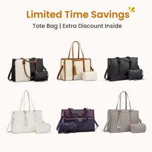 Laptop Tote Bag for Women, 15.6-17.3 Inch Large Capacity Work Bag, Durable Office Briefcase Computer Handbag, Limited Time , Summervibes