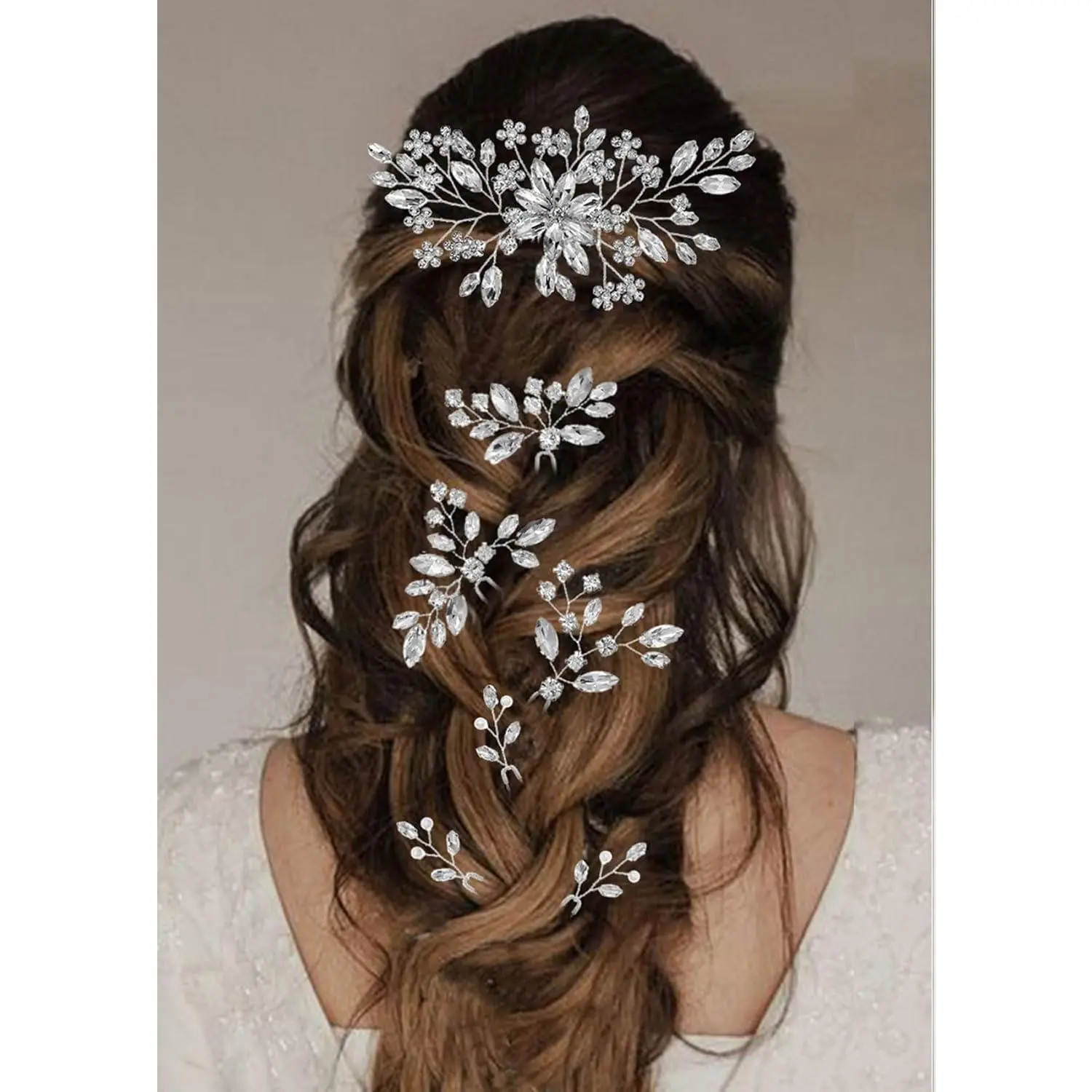Hair Accessories for Women   Bridal Hair Pins Wedding HairPieces for Brides  Decorations Bridesmaids