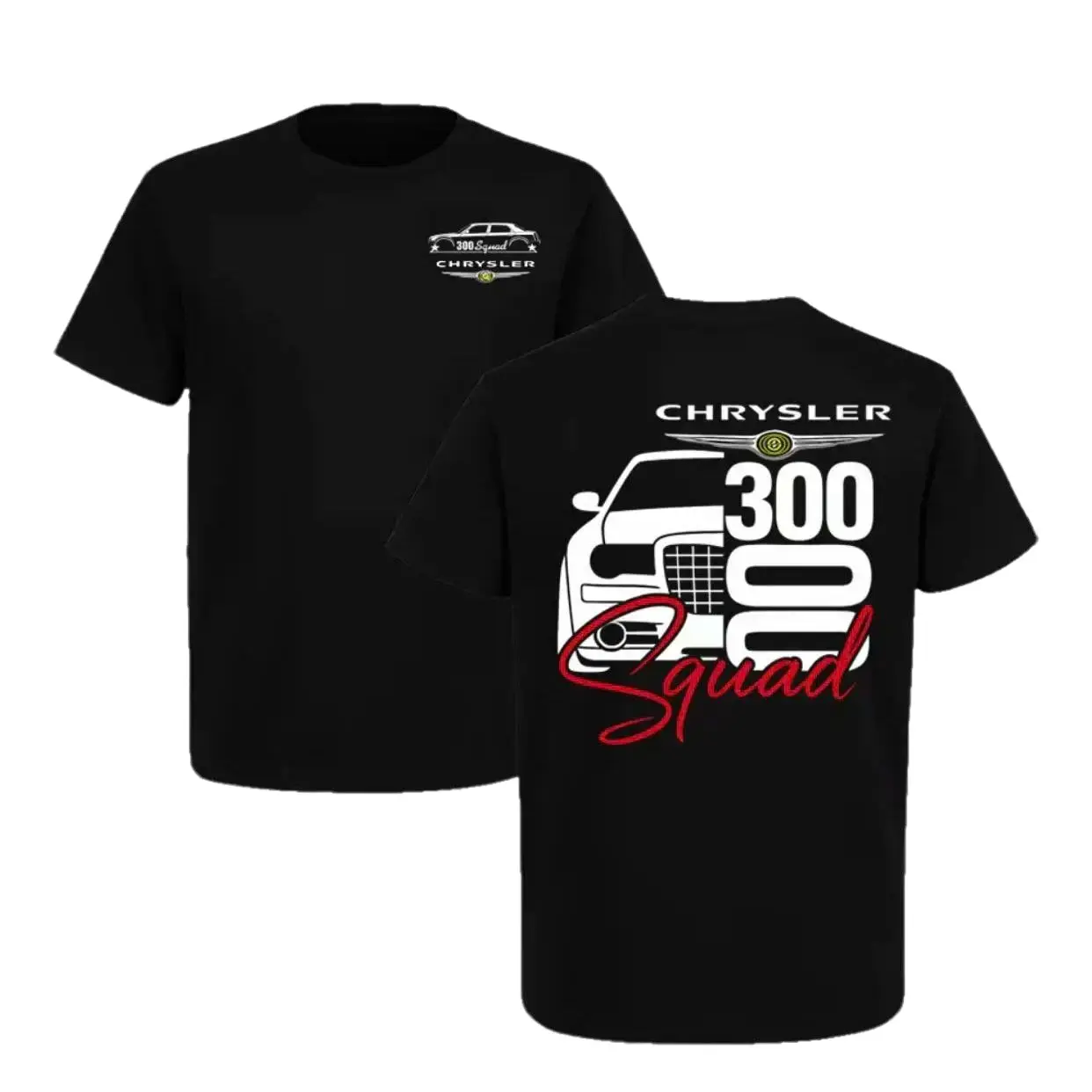 Chrysler 300C T-Shirt – Classic Mopar Muscle Car Graphic Tee, Cotton Unisex Streetwear Top Menswear Gift for Car Enthusiasts & Fans.