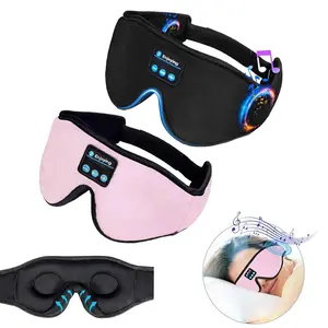 【TikTokShopBlackFriday】Multifunctional Sleep Headphone, Ergonomic Design Wireless Sleep Earbuds, 3D Sleep Eye Mask Wireless Headphones For Sleeping, National Day Offers, Christmas Gifts For Men/Women