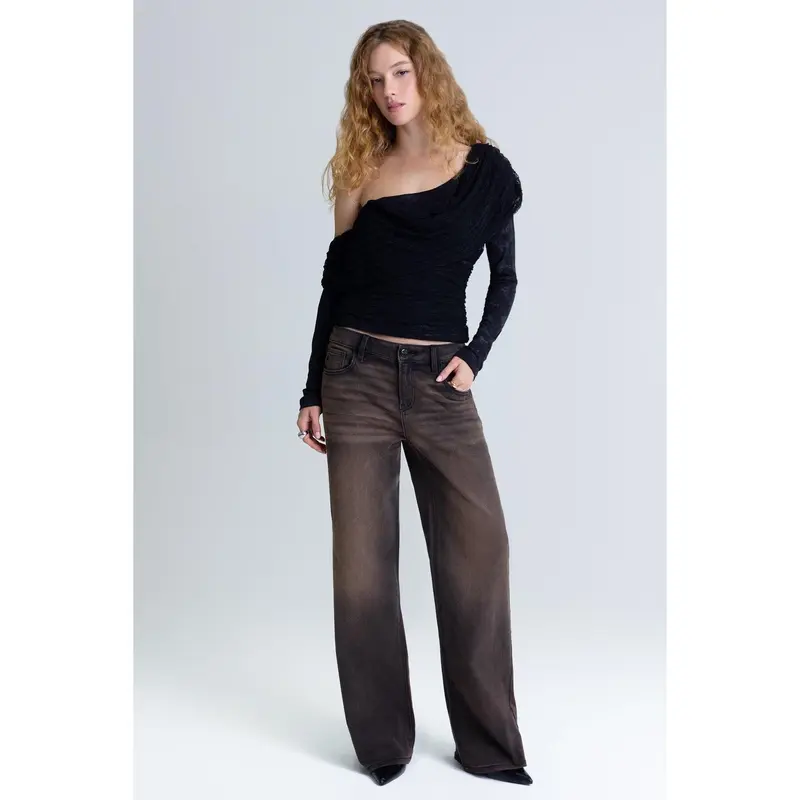 Tropez Baggy Wide Leg Jeans
