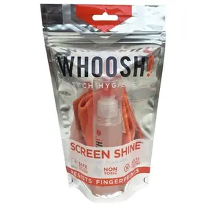 212 MAIN Whoosh Screen Shine Goxl Handheld Spray Cleaner with Protective Microfiber Cloth