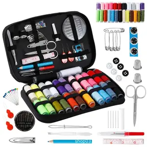 Sewing Kit Large Size, Travel Sewing Set for Home Crafting, Multi-Color Thread & Stainless Steel Needles, Portable Hand Sewing Kit for Emergency Repairs – For Beginners Daily Use Gift