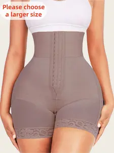 Women's High-Waisted Stretchy Shapewear Shorts, Tummy-Control and Butt-Lifting Fit Shaper, Women's Shaping Bottoms for Daily Wear Lace, Underwear, Garment, Womenswear