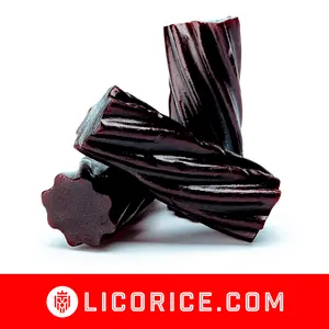 Black Licorice Candy | 1LB Tube | Soft & Chewy Australian + Finnish Candy Combo