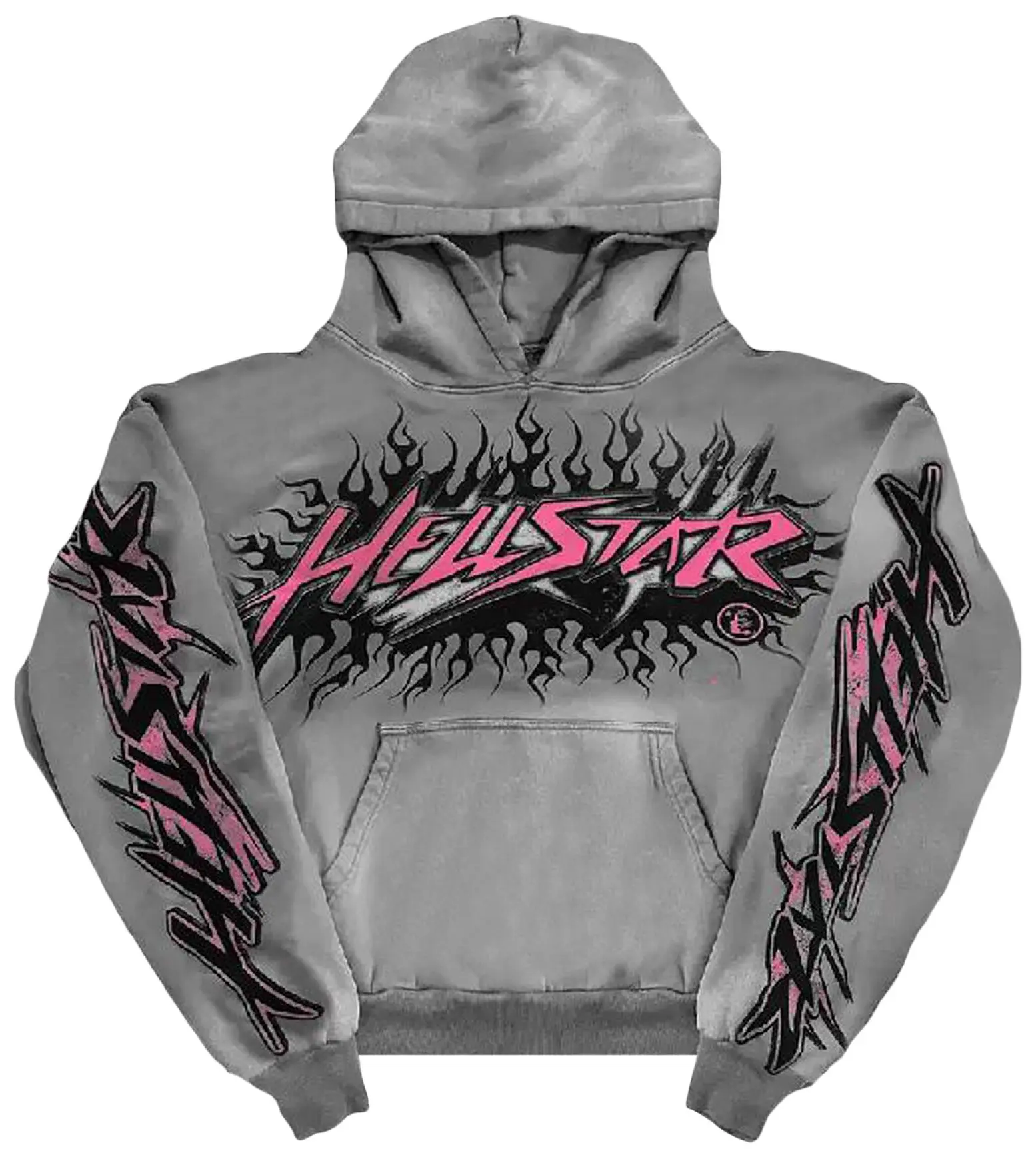 Hellstar UNISEX 3D PRINTED HOODIE & HOODIEZIPPER ins same style European and American high street fashion men's and women's Hoodie sweater