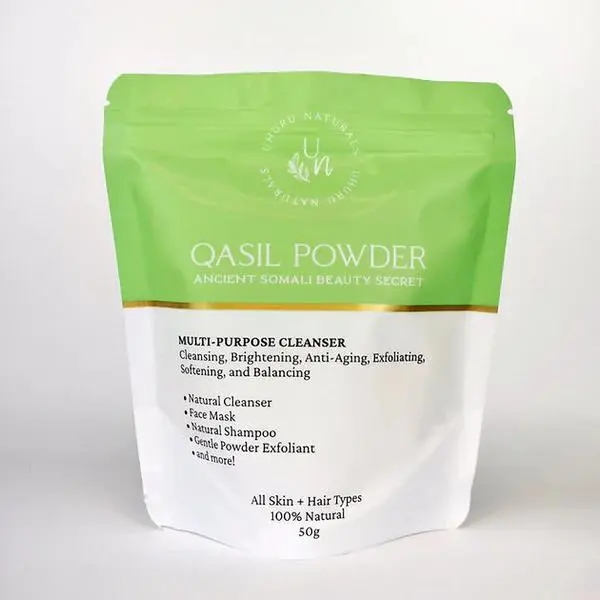 The African Beauty Secret Somali Women Have Used For Generations  Authentic Somali Qasil Powder Imported From Africa For Glowing Skin, Cleansing, Exfoliating, Brightening & Balanced-Looking Skin | Natural Botanical Face Cleanser