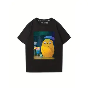 Adventure Time with Finn and Jake BMO Short Sleeve T Shirt Anime Manga Tops